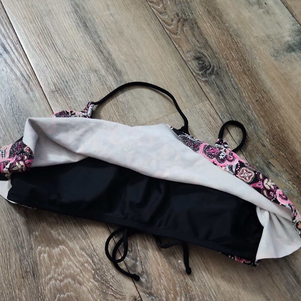 🔴Arizona Jean Company Black and Pink Top - Picture 5 of 5